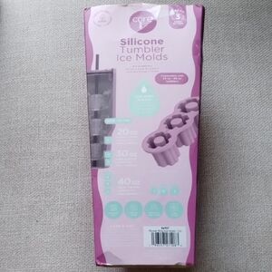 Core Kitchen Silicone Tumbler Ice Molds in Purple